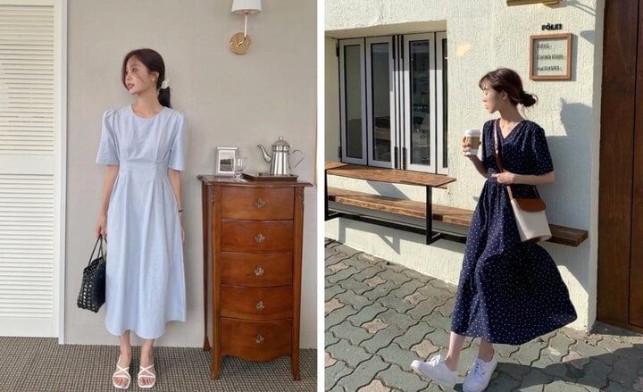 Những kiểu mặc giải nhiệt khi đi làm ngày nắng nóng - Ảnh 4.