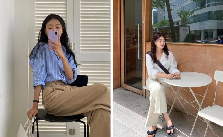 Những kiểu mặc giải nhiệt khi đi làm ngày nắng nóng - Ảnh 5.