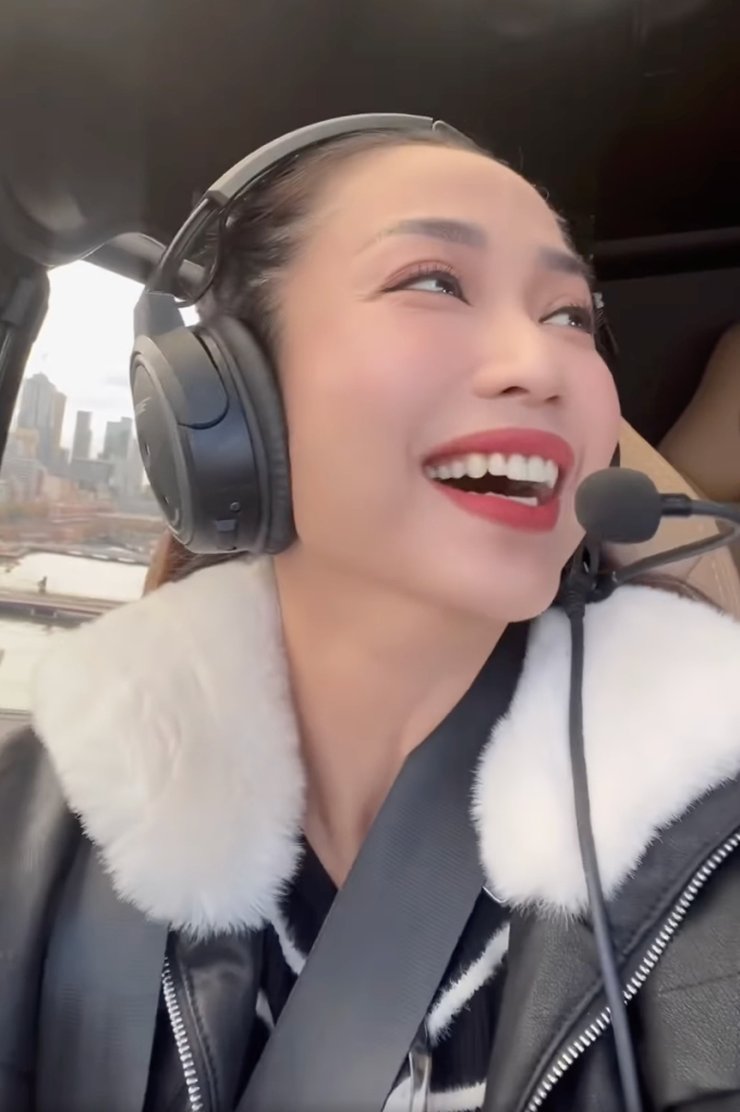 Nữ diễn viên Việt lên tiếng trước tin đồn tự lái máy bay ở Úc - Ảnh 5.