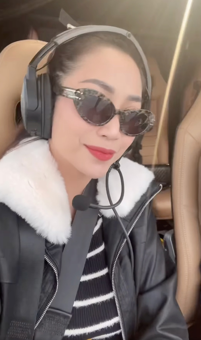 Nữ diễn viên Việt lên tiếng trước tin đồn tự lái máy bay ở Úc - Ảnh 3.