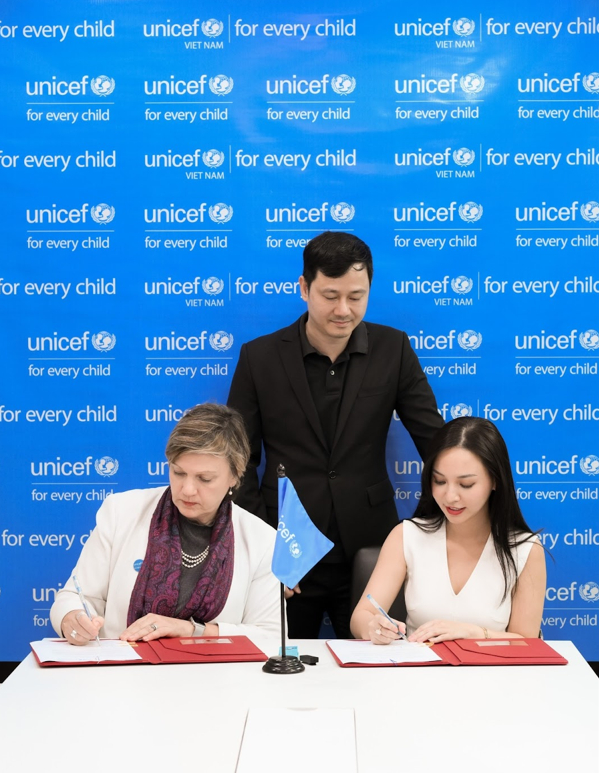 Hannah Olala chuyển khoản 10 tỷ đồng cho UNICEF Việt Nam, cam kết quyên góp 1 triệu USD- Ảnh 1.