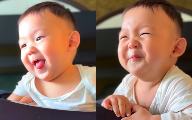 Minh Hằng tiết lộ clip ngộ nghĩnh siêu cưng của con trai, netizen nhận xét nhóc tỳ có một điểm giống mẹ y đúc - Ảnh 3.