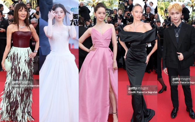 Thảm đỏ Cannes ngày 6: Yoona - Han So Hee đại chiến visual, Lay (EXO) bị &quot;ống kính hung thần&quot; dìm thảm