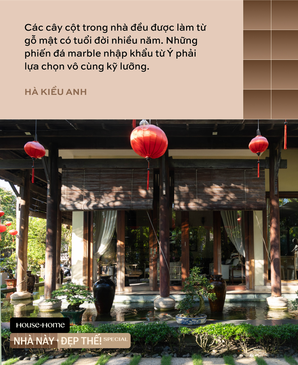 Biệt thự nhà vườn gần 20 năm tuổi của HH Hà Kiều Anh: Phong vị Á Đông cổ kính, khẳng định không bao giờ bán - Ảnh 10.