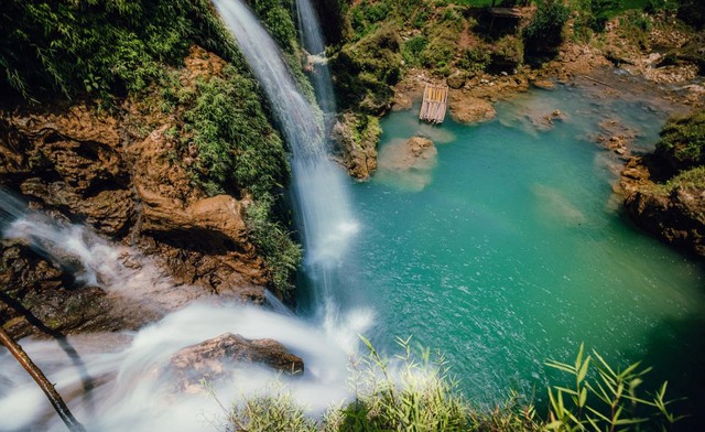 Phát hiện thác nước 7 tầng được mệnh danh là "tuyệt tình cốc" như trong phim, cách Hà Nội 200km