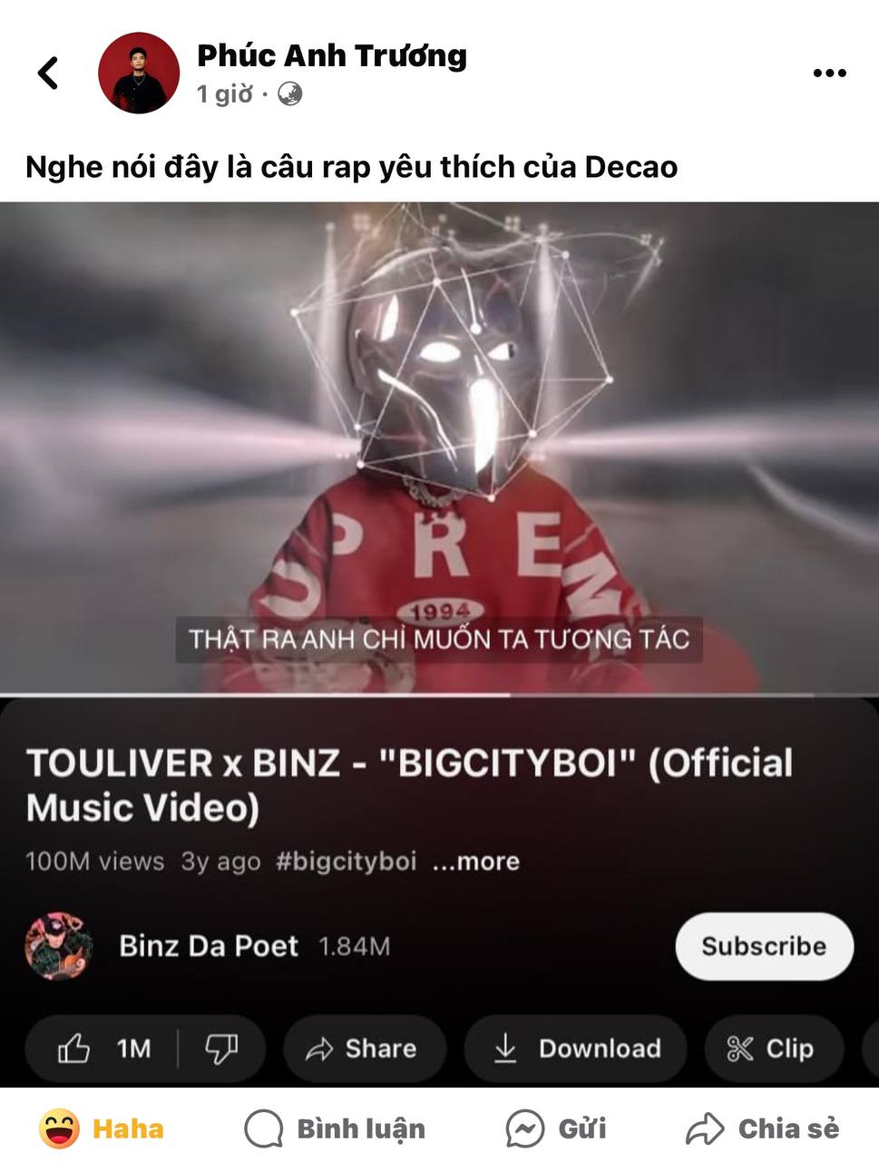 Binz có 1 câu rap rất hợp làm nhạc đệm cho Decao, hoá ra nguồn cảm hứng cho 2 chữ tương tác là đây? - Ảnh 4.