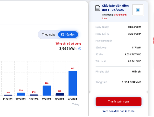 Ngành điện lý giải nguyên nhân hoá đơn tiền điện tháng 4 tại TPHCM tăng đột biến - Ảnh 1.
