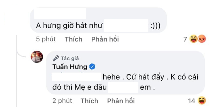 Tuấn Hưng đáp trả cực gắt khi bị chê về giọng hát, chấp niệm với Quả Táo Vàng tới mức mời khán giả viết lời mới luôn! - Ảnh 2.