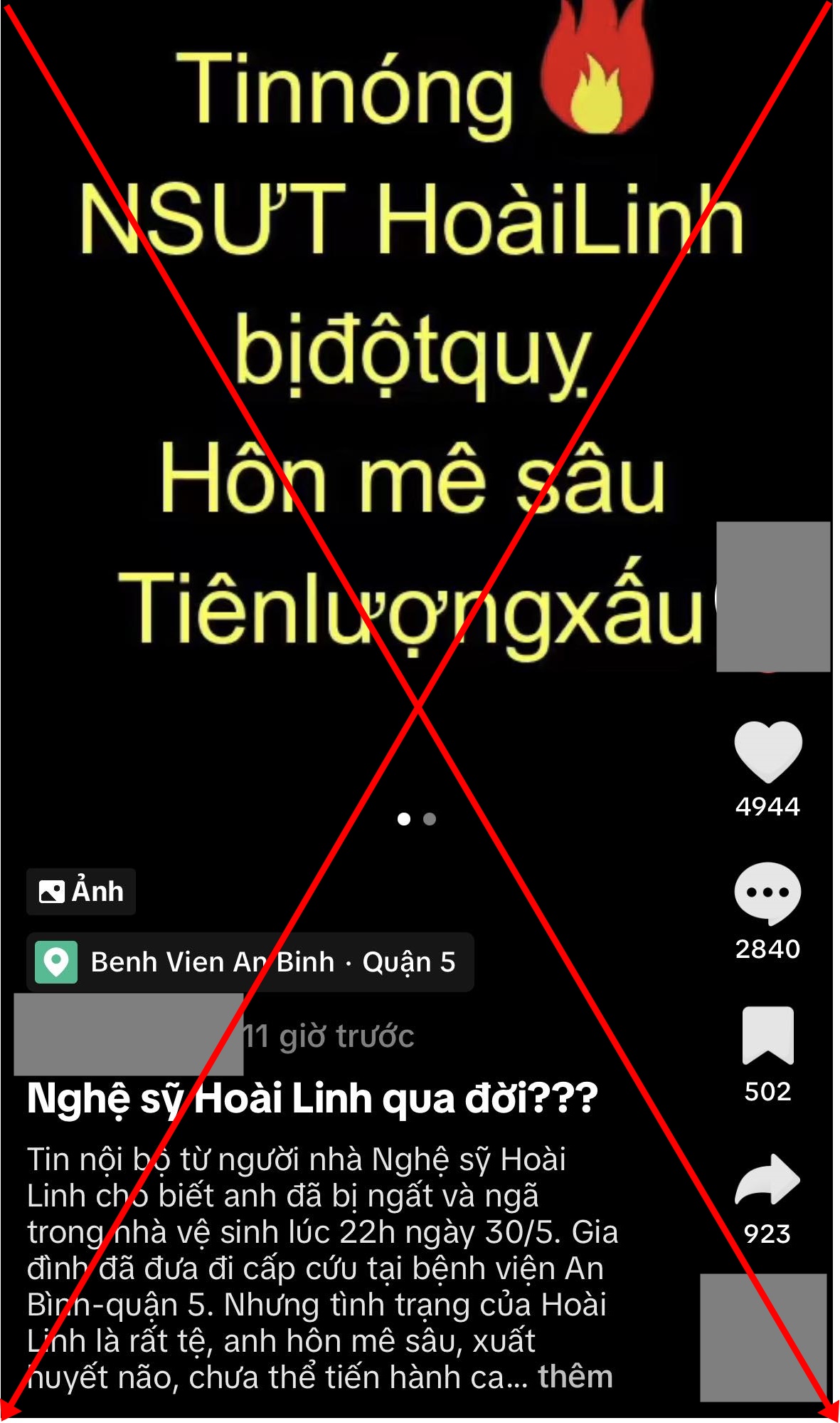 Thông tin chính thức liên quan tin đồn nghệ sĩ Hoài Linh nhập viện vì đột quỵ, tình trạng nguy cấp - Ảnh 4.