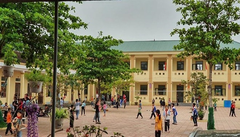 Vụ phản đối sáp nhập trường ở Nghệ An: 100% học sinh đi học trở lại - Ảnh 1.