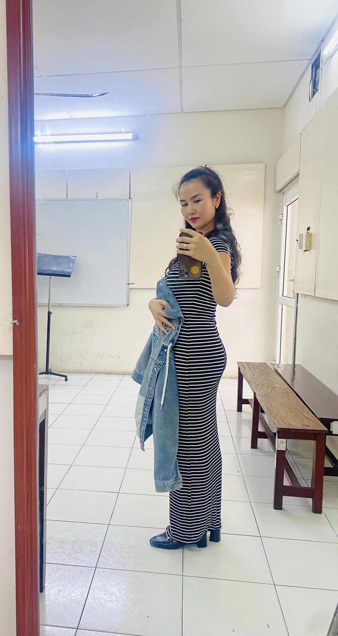 Võ Hạ Trâm tiết lộ vóc dáng tháng thứ 4 mang thai, một chi tiết ở bụng bầu khiến netizen đặc biệt chú ý- Ảnh 2.