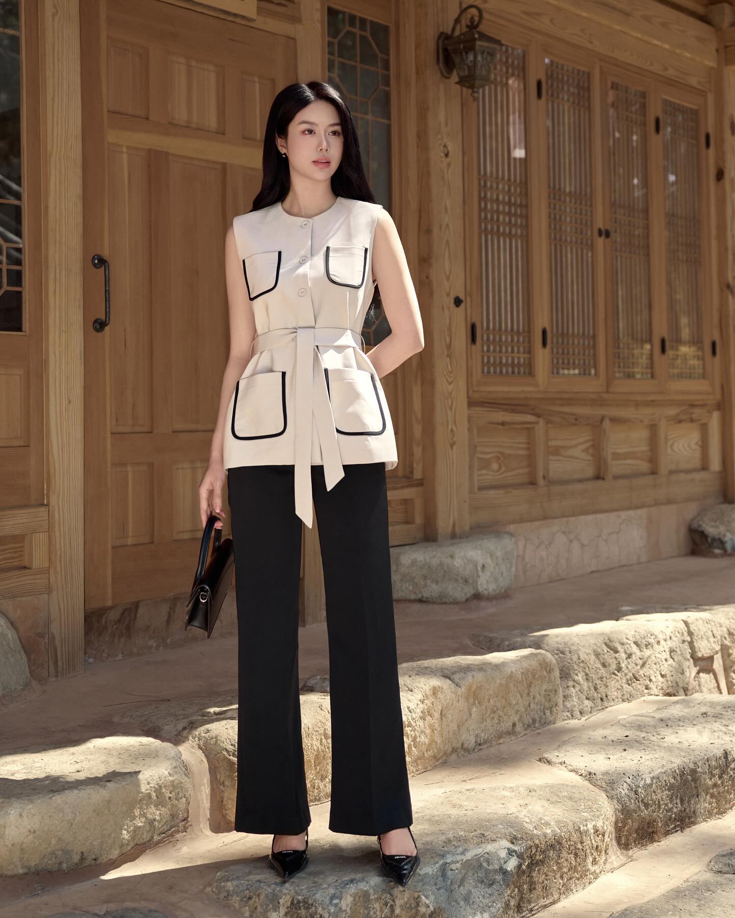 4 mẫu quần dài đang được sao Việt yêu thích nhất: Mặc lên trẻ trung, tôn dáng tối ưu - Ảnh 8.