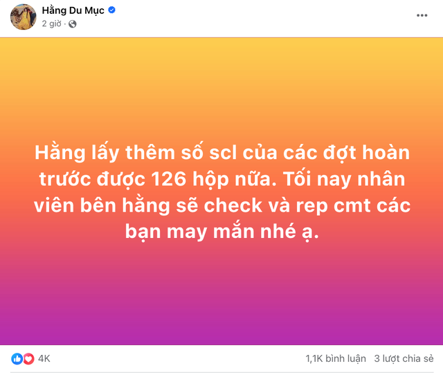 Hằng Du Mục bất ngờ bị chơi xấu: Có người bom hàng tận 40 hộp socola khiến sản phẩm bị chảy hết? - Ảnh 2.