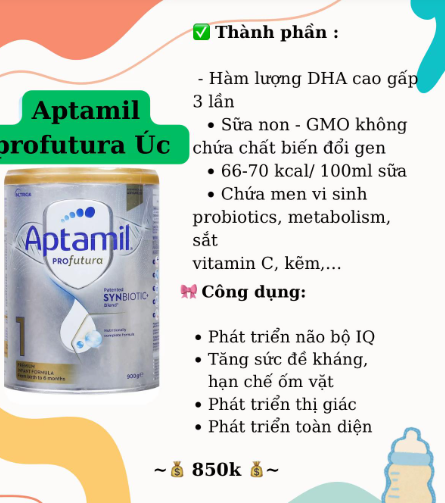 Phân biệt 5 loại sữa nhà Aptamil, sữa hệ con nhà giàu nhưng &quot;đắt xắt ra miếng&quot; - Ảnh 8.