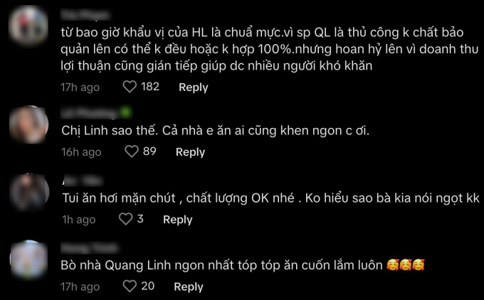 Review chê bò khô của Quang Linh Vlogs, Hà Linh bất ngờ bị đào lại lùm xùm rau xào: Khẩu vị khác thường thì đừng review đồ ăn nữa - Ảnh 3.