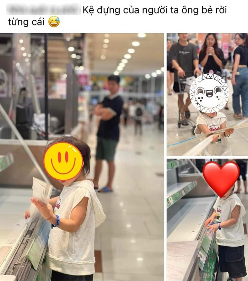 &quot;Flex&quot; ảnh con phá đồ tại trung tâm thương mại kèm thái độ thích thú lên MXH, bà mẹ khiến netizen bức xúc tột cùng- Ảnh 1.