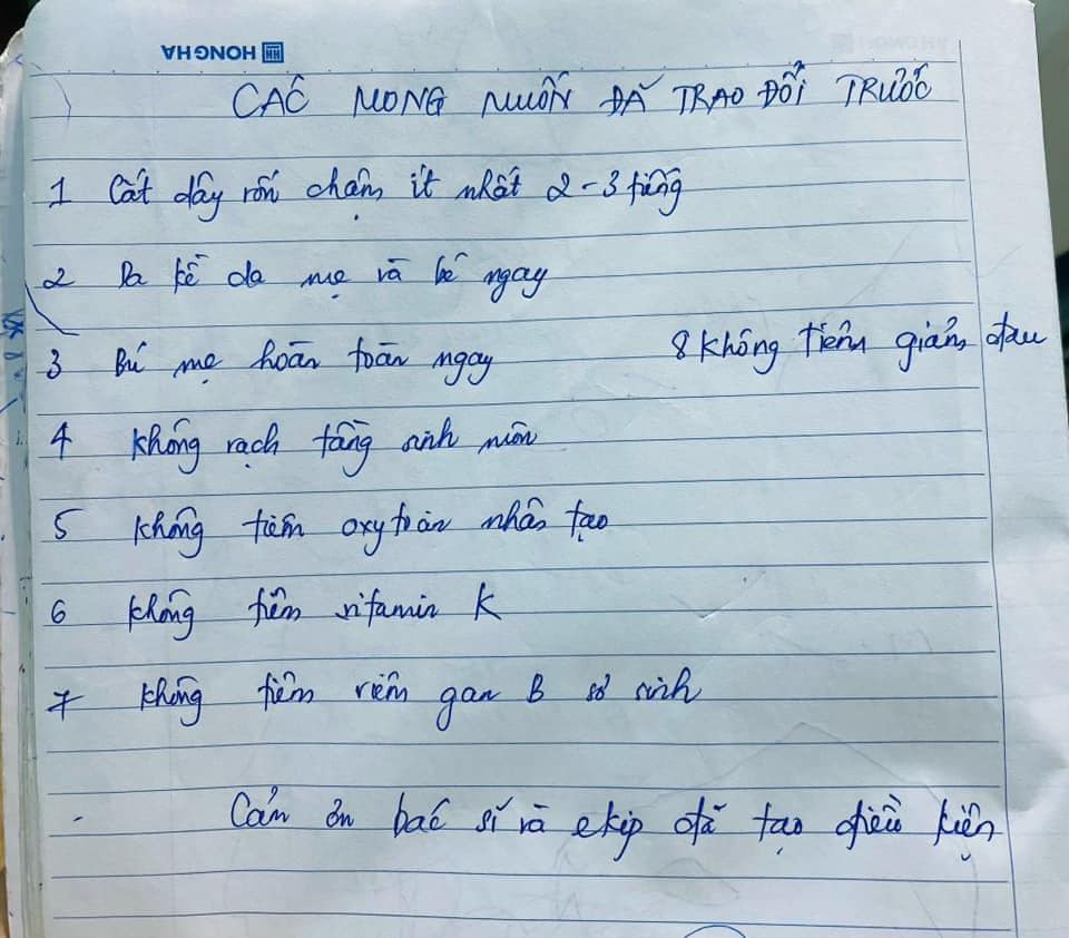 Bảng thỏa thuận 8 điều yêu cầu bác sĩ, &quot;hệ tư tưởng&quot; anti vắc xin, không rạch tầng sinh môn bị phản đối kịch liệt - Ảnh 1.