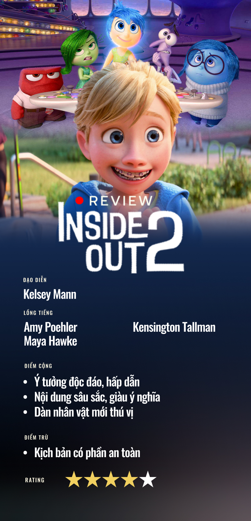 Inside Out 2: Tiêu cực lên, vì nỗi lo âu cũng quan trọng không kém niềm vui! - Ảnh 5.