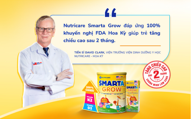 Nutricare Smarta Grow được chứng minh lâm sàng giúp trẻ cao lớn vượt trội sau 2 tháng - Ảnh 2.