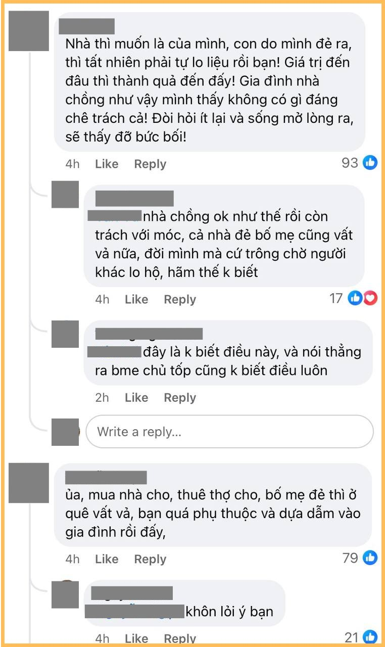 Bố mẹ chi tiền tỷ cho đi du học, mua sẵn nhà cho ở nhưng lại nghe lời vợ “cắt” tiền biếu bố mẹ hàng tháng: Làm con vậy mà coi được? - Ảnh 4.