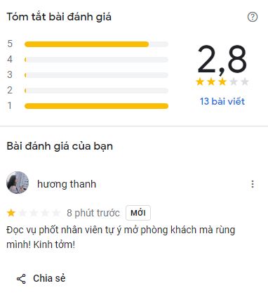 Chưa đầy 24h một khách sạn ở TPHCM nhận hàng loạt đánh giá 1 sao kèm cảnh báo cẩn thận khi đặt phòng: Điều gì đang xảy ra? - Ảnh 2.