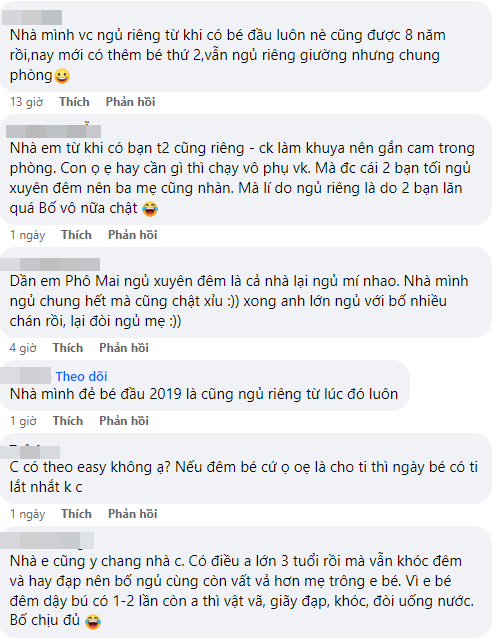 &quot;Kiếp nạn&quot; của vợ chồng sau sinh: Ngủ riêng mỗi người một con và ngủ chung con khóc vợ dậy 7749 lần chả biết gì! - Ảnh 4.