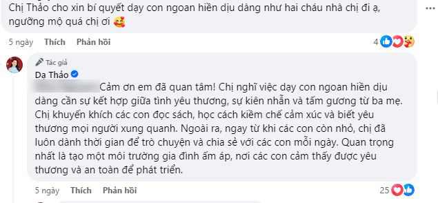 Người hâm mộ hỏi xin cách dạy con ngoan hiền, dịu dàng, bà xã Quyền Linh hé lộ bí quyết khiến ai cũng phải khen: Hay quá! - Ảnh 1.