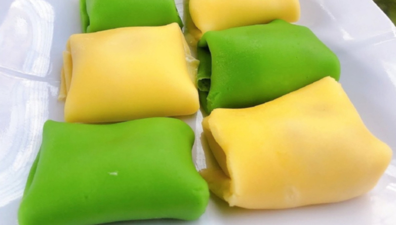 Cách làm crepe sầu riêng thơm ngon, tan chảy tại nhà - Ảnh 1.