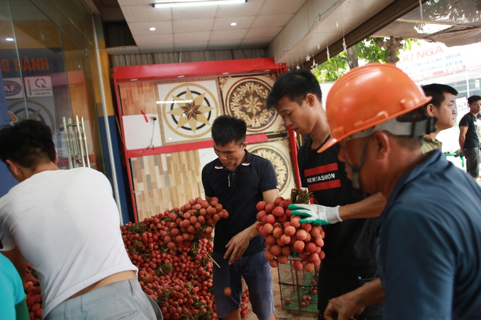 Bắc Giang: Người dân phấn khởi vì giá vải thiều cao chưa từng có, gần 100.000 đồng/kg - Ảnh 9.