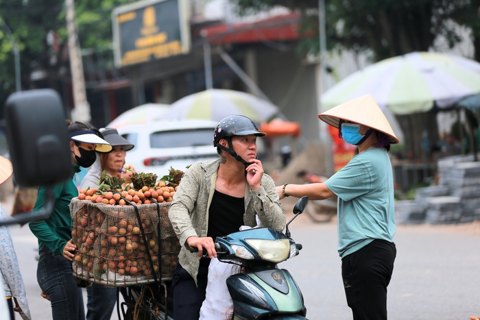 Bắc Giang: Người dân phấn khởi vì giá vải thiều cao chưa từng có, gần 100.000 đồng/kg - Ảnh 3.