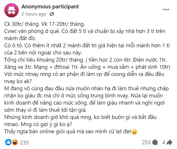 Lên mạng than khổ vì chuyện tiền nong nhưng lộ ra một điểm hữu ý vô tình khiến dân mạng đang chuẩn bị đồng cảm bỗng quay xe cực gắt - Ảnh 1.