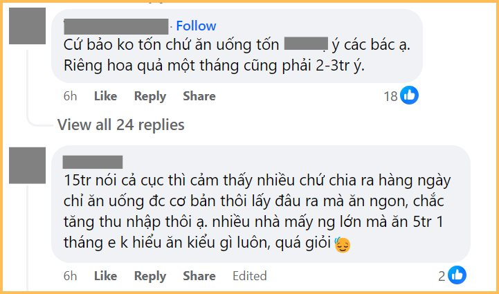 Không cao lương mỹ vị vẫn hết 15 triệu/tháng tiền ăn: Sống ở Hà Nội đắt đỏ đến vậy sao? - Ảnh 5.