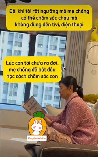 Bà nội lặp đi lặp lại 1 thói quen trong 2 năm chăm cháu, mẹ bỉm rưng rưng: &quot;Con rất ngưỡng mộ, biết ơn mẹ&quot; - Ảnh 1.