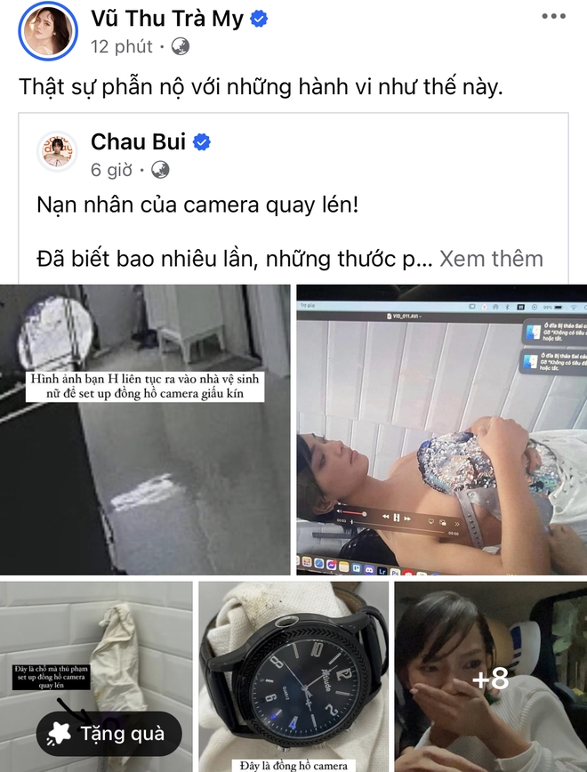 Vụ Châu Bùi bị camera quay lén đang thay đồ: Đỗ Mạnh Cường, Ngọc Mint, Kiều Anh và dàn sao Việt lên tiếng “quá phẫn nộ và đáng sợ!” - Ảnh 2.