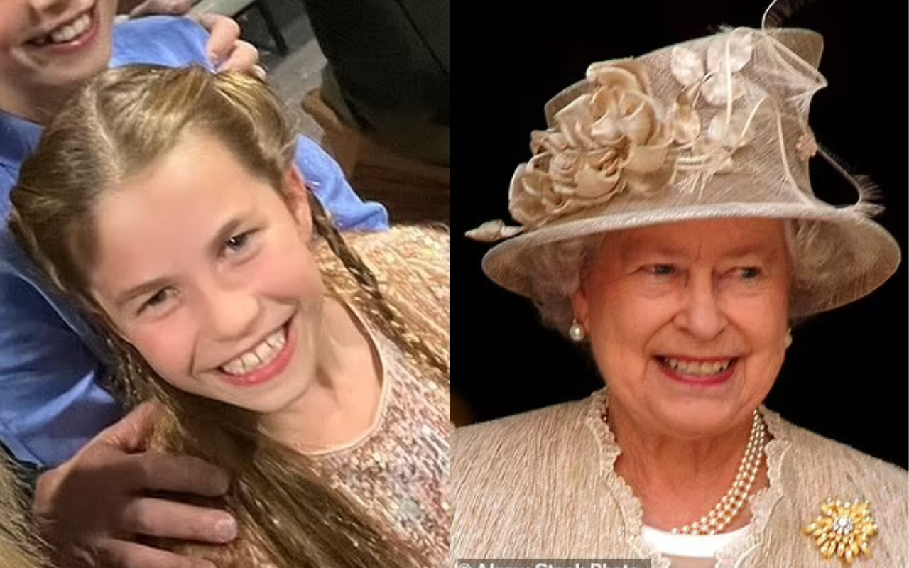 Công chúa Charlotte gây sốt khi giống hệt cố Nữ vương Elizabeth II trong bức ảnh selfie cùng Taylor Swift- Ảnh 2.