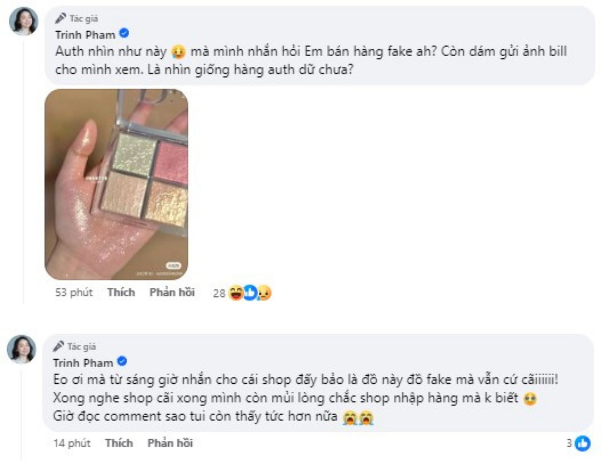 Beauty blogger hơn triệu follower cũng dính kiếp nạn mua nhầm hàng fake, shop bị phốt vẫn quyết chối đây đẩy! - Ảnh 5.