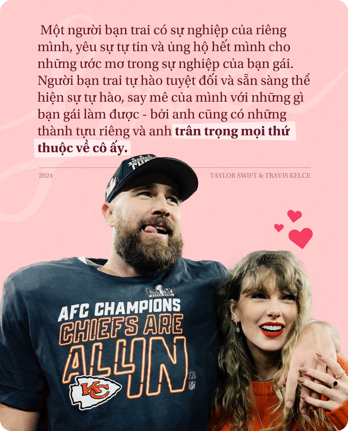 Mong cho cô gái nào cũng giống Taylor Swift, tìm được Travis Kelce của riêng mình! - Ảnh 4.