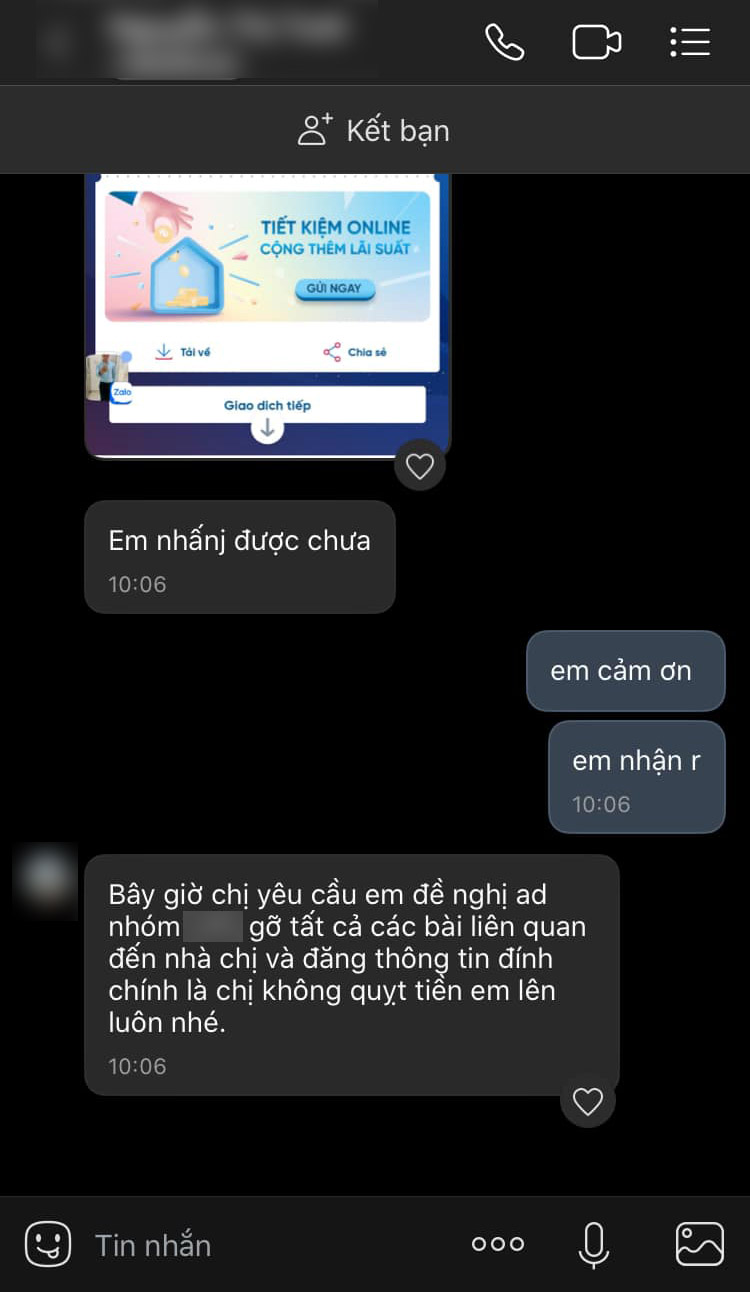 Chủ quán cơm bị tố &quot;quỵt&quot; lương đã trả tiền, nhưng kèm theo một yêu cầu gây tranh cãi- Ảnh 2.