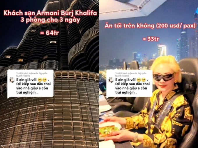 Tiktoker review phòng Tổng thống tại khách sạn 7 sao ở Dubai: Giá 300 triệu/đêm, đặt phòng còn mất thêm phí thành phố, đi 5 ngày &quot;bay&quot; hơn 1 tỷ - Ảnh 10.