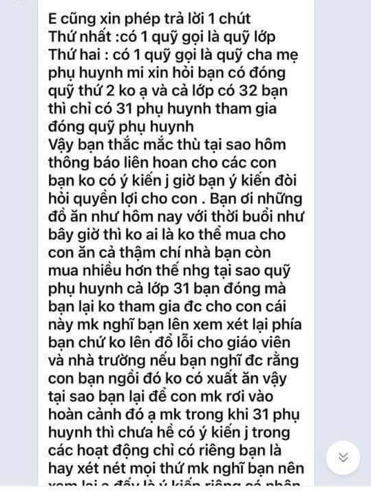 Những lần nhóm phụ huynh gây sóng gió: Hết cô gửi nhầm clip chửi bới học sinh đến mẹ &quot;bóc phốt&quot; vì con phải nhìn các bạn ăn liên hoan - Ảnh 7.