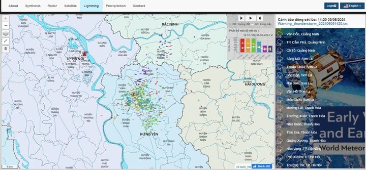 Làm sao đếm được số lần sét đánh? - Ảnh 2.