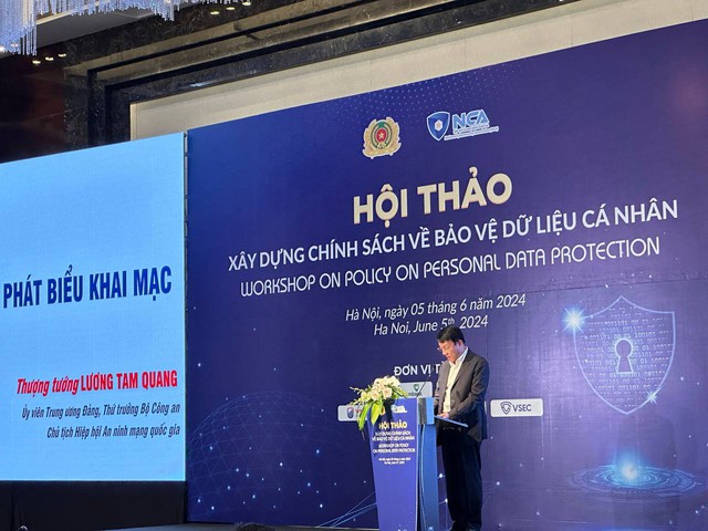 Bộ Công an tổ chức Hội thảo Xây dựng chính sách bảo vệ dữ liệu cá nhân - Ảnh 1.