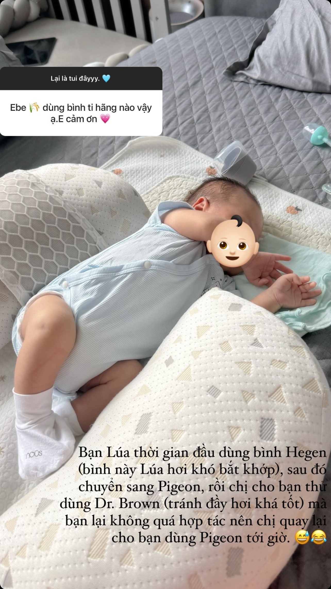 Do&atilde;n Hải My trả lời vanh v&aacute;ch về c&aacute;ch chăm con, tiểu thư 2k1 nhậm chức "mẹ bỉm" thật rồi!- Ảnh 3.