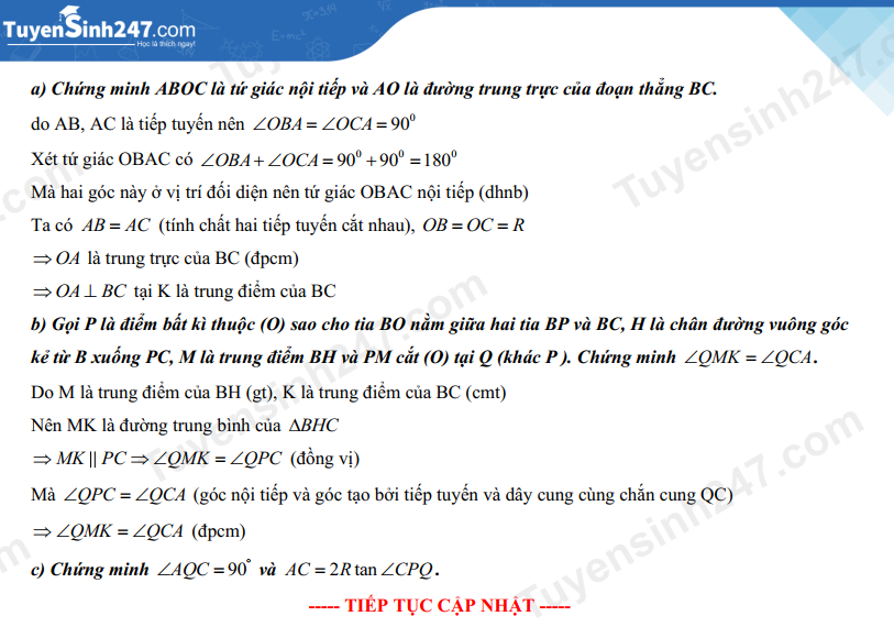 Gợi ý đáp án đề thi môn Toán vào 10 năm 2024 TP.HCM - Ảnh 8.