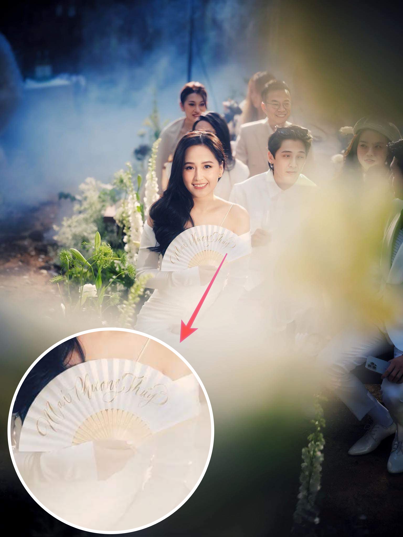 Hoa hậu Mai Phương Thuý xả kho ảnh dự cưới, để lộ món quà đặc biệt Midu - Minh Đạt tặng khách mời - Ảnh 5.