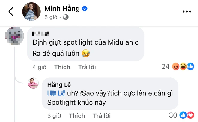 Minh Hằng đáp trả khi bị nói giật spotlight của Midu, là con giáp thứ 13 - Ảnh 3.