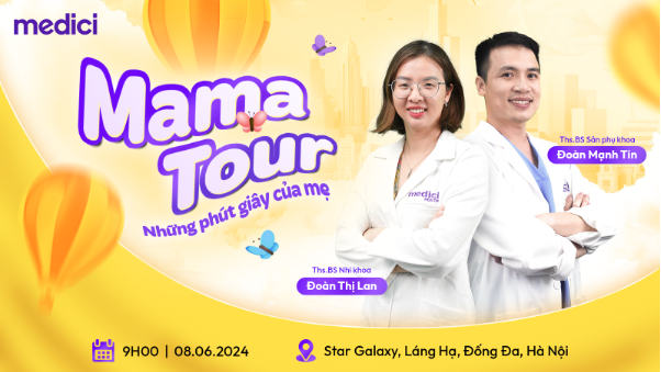 Hội thảo Mama Tour - Những phút giây của mẹ: Đồng hành cùng người phụ nữ trong từng phút giây của hành trình làm mẹ - Ảnh 1.