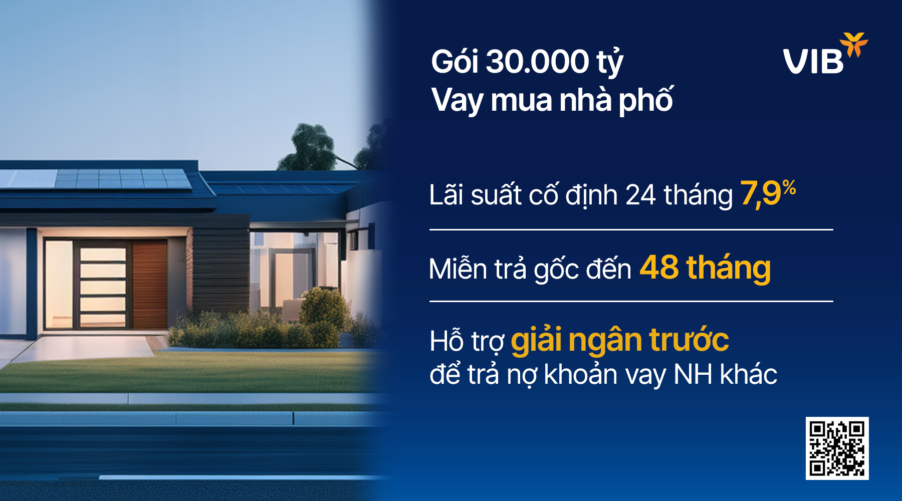VIB ra mắt gói vay nhà phố 30.000 tỷ, lãi suất chỉ 5,9%, miễn trả gốc đến 48 tháng - Ảnh 3.