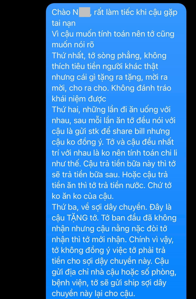 Sốc vụ thanh niên &quot;truy lùng” cô gái đòi lại 700k sau 3 lần đi date, cay cú nói: &quot;Miếng ăn là miếng nhục&quot; - Ảnh 2.