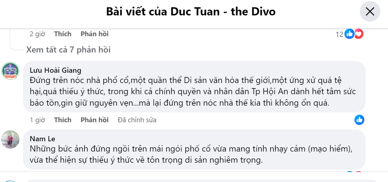 Dân mạng xôn xao hình ảnh ca sĩ Đức Tuấn đứng trên mái nhà ở Hội An- Ảnh 4.